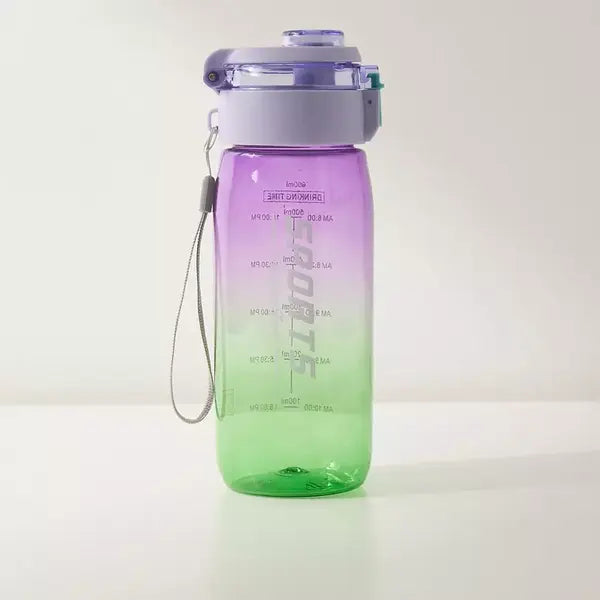 Ombre Water Bottle - 750 ml purple