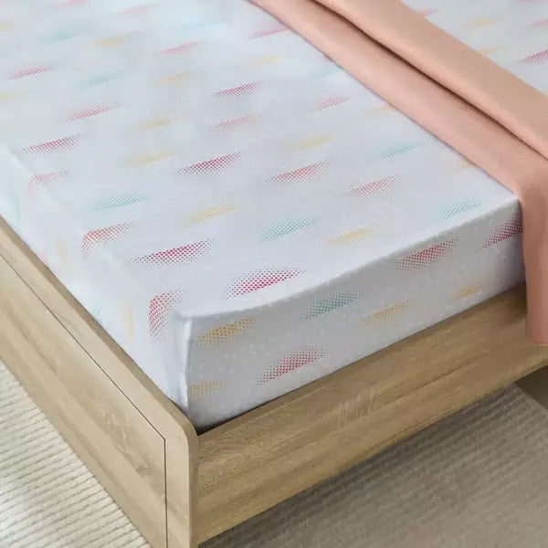 Max fashion Ivy Sparkle and Shine Twin Microfibre Fitted Sheet - 120x200+25 cm