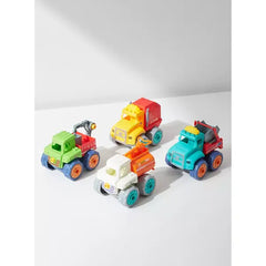 Max fashion Assorted 4-Piece Construction Vehicle Toy Set