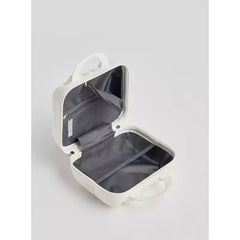 Max fashion Textured Hardcase Cabin Case with Double Handle and Zip Closure