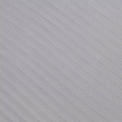 Max fashion Hamilton Stripe Satin Cotton Single Fitted Sheet - 90x200+36 cm gray