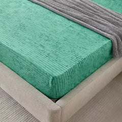 Max fashion Tom Gearhead Freestyle Twin Cotton Fitted Sheet - 120x200+25 cm green