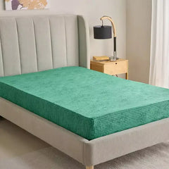 Max fashion Tom Gearhead Freestyle Twin Cotton Fitted Sheet - 120x200+25 cm green