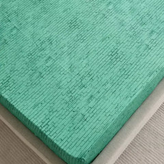 Max fashion Tom Gearhead Freestyle Twin Cotton Fitted Sheet - 120x200+25 cm green
