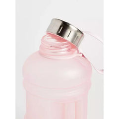 Plain Water Bottle with Handle - 1 L Pink