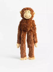 Max fashion Monkey Soft Toy with Hook and Loop Closure