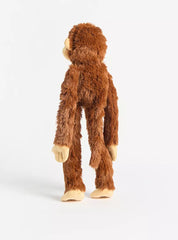 Max fashion Monkey Soft Toy with Hook and Loop Closure