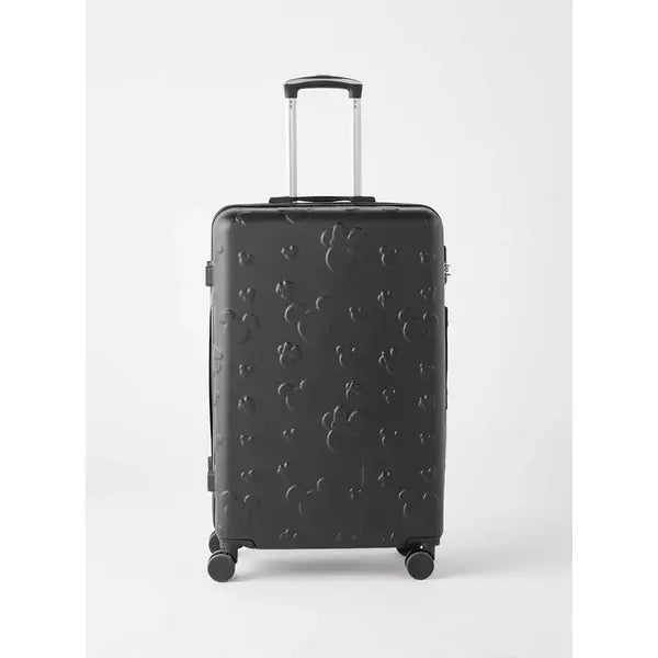 Max fashion Minnie Mouse Detail Hardcase Trolley Bag with Retractable Handle black