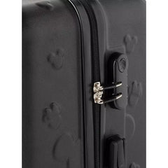 Max fashion Minnie Mouse Detail Hardcase Trolley Bag with Retractable Handle black