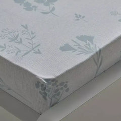Max fashion Albania Jimo Polycotton Single Fitted Sheet - 90x200+25 cm blue