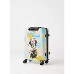 Max fashion Minnie Mouse Print Hardcase Trolley Bag with Retractable Handle