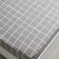 Max fashion Matrix Acron Single Fitted Sheet - 90x200+20 cm gray