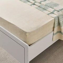 Max fashion Matrix Single Fitted Sheet - 90x200+20 cm brown