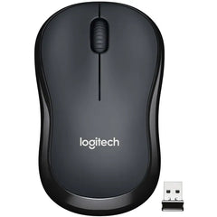 Logitech M220 Silent Wireless Mouse (910-004878) - Black