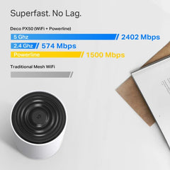 TP-Link Deco PX50 Whole Home Mesh Wi-Fi System (3-Pack)