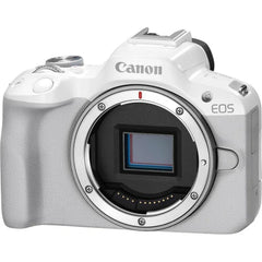 Canon EOS R50 Mirrorless Camera (Body Only) (5812C002) - White