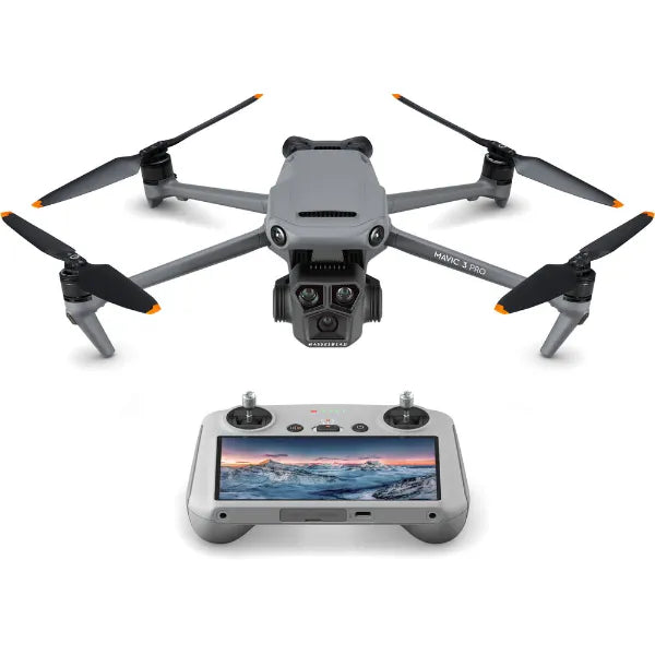DJI Mavic 3 Pro Drone and RC Remote Control with Built-in Screen