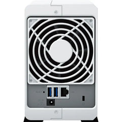 Synology DiskStation DS223j 2-Bay NAS Enclosure - Diskless Network Attached Storage Server for Home File Sharing & Backup