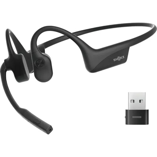 Shokz Headset Opencomm 2 UC Bone Conduction Bluetooth (C110BK) Black