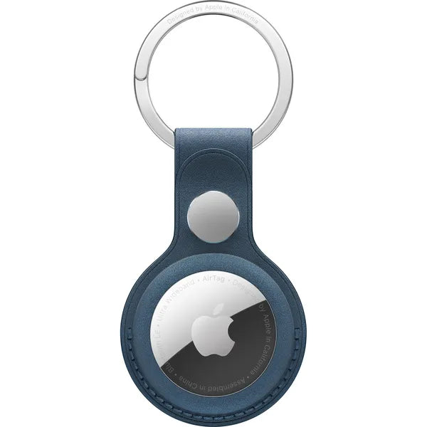 Apple AirTag FineWoven Key Ring (MT2K3ZM/A) - Pacific Blue