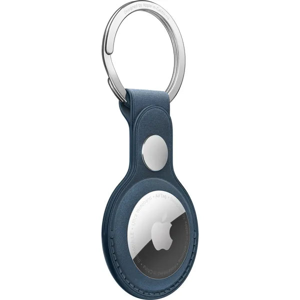 Apple AirTag FineWoven Key Ring (MT2K3ZM/A) - Pacific Blue