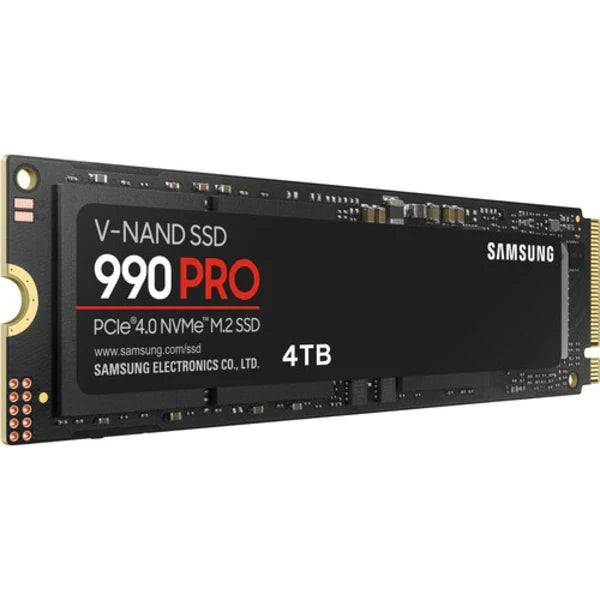 Samsung 990 Pro PCIe 4.0 NVME M.2 (MZ-V9P4T0B/AM) 4TB SSD