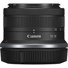 Canon RF-S 10-18MM F/4.5-6.3 IS STM Camera Lens - Black
