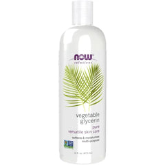 NOW Foods Solutions, Vegetable Glycerin, 100% Pure, Versatile Skin Care, Softening and Moisturizing