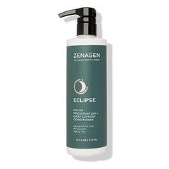 Zenagen Eclipse Color Preservation + Gray Support Conditioner | Enhances Hair Color Vibrancy, Reduces Gray Appearance, Nourishes & Strengthens Aging Hair, Plant-Based, Color-Safe