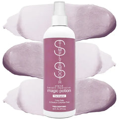 SIMPLY SMOOTH Magic Potion Original Leave In Conditioner Detangler & Heat Protection Styling Spray Repair & Reduce Breakage Color Safe & Sodium Chloride Free