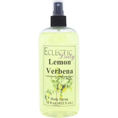 Eclectic Lady Lemon Verbena Body Spray, Body Mist for Women with Clean, Light & Gentle Fragrance, Cologne with Soft, Subtle Aroma For Daily Use