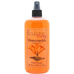 Eclectic Lady Honeysuckle Body Spray, Body Mist for Women with Clean, Light & Gentle Fragrance, Cologne with Soft, Subtle Aroma For Daily Use