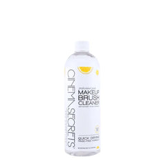 Cinema Secrets Original Makeup Brush Cleaner Solution - Professional Cleanser for Makeup Brushes - Quick-Drying, Rinse-Free Formula - Removes Stubborn Waterproof Make Up - Lemon