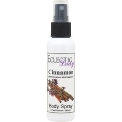 Eclectic Lady Cinnamon Body Spray, Body Mist for Women with Clean, Light & Gentle Fragrance, Cologne with Soft, Subtle Aroma For Daily Use