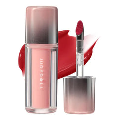 JUDYDOLL Ice Watery Lip Gloss, GEN-2,Moisturizing Liquid Lipstick with Hyaluronic Acid & Collagen,Long-lasting Mirror Lip Glazes with Iron Applicator