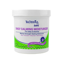 TriDerma Daily Calming Baby Moisturizing Lotion for Baby's Sensitive Skin with Soothing AP4 Aloe Vera, Avocado & Vitamins B & E, Fragrance Free
