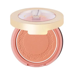 Oulac Plummy Brown Blush Makeup Powder| Rich Color Cream Blush Blendable| Natural Matte Tan Skin 4.8g