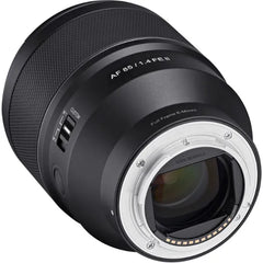 Samyang AF 85mm f/1.4 FE II Lens for Sony E-Mount (SYIO85SE2-E) - Black
