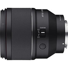 Samyang AF 85mm f/1.4 FE II Lens for Sony E-Mount (SYIO85SE2-E) - Black