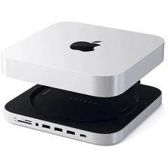 Satechi Stand & Hub For Mac Mini / Studio With Nvme SSD Enclosure (ST-GMMSHS)