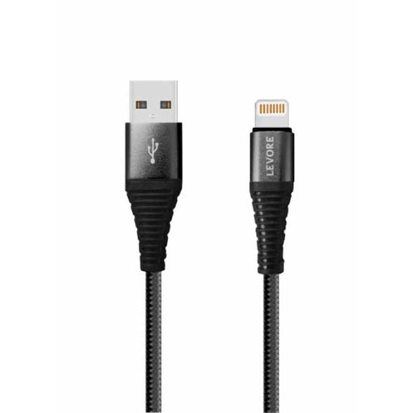 Levore 1.8M Nylon Braided USB-A to Lightning Cable