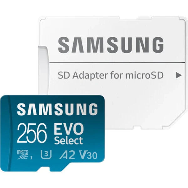 Samsung Evo Select Micro SD Memory Card With Adapter 160MB/S