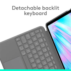 Logitech Combo Touch Keyboard Case For iPad Air 11" (M4) (920-012626) - Oxford Gray