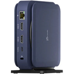 j5create USB-C 11-in-1 Dual 4K HDMI Docking Station (JCD3198) - Dark Blue