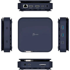 j5create USB-C 11-in-1 Dual 4K HDMI Docking Station (JCD3198) - Dark Blue