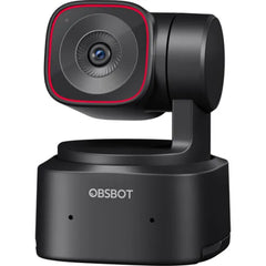 OBSBOT Tiny 2 Lite AI-Powered 4K PTZ Webcam - Black