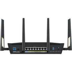 ASUS RT-BE88U BE7200 Dual-Band Wi-Fi 7 Extendable Router, 7200 Mbps, Dual 10G Ports, AiMesh Support