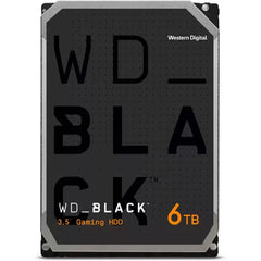 Western Digital 6TB 7200 rpm SATA 3.5-inch Internal Gaming Hard Drive (WD6004FZBX-SPC9FA0) - Black