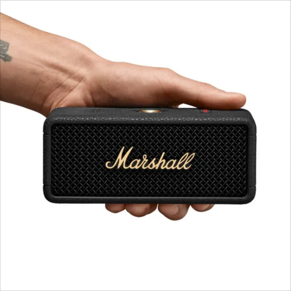 Marshall Emberton III Portable Bluetooth Speaker (1006884) - Black/ Brass