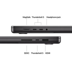 Apple MacBook Pro 16" Laptop, M4 Pro Chip 24GB RAM 1TB SSD (Z1FT000CV) - Space Black